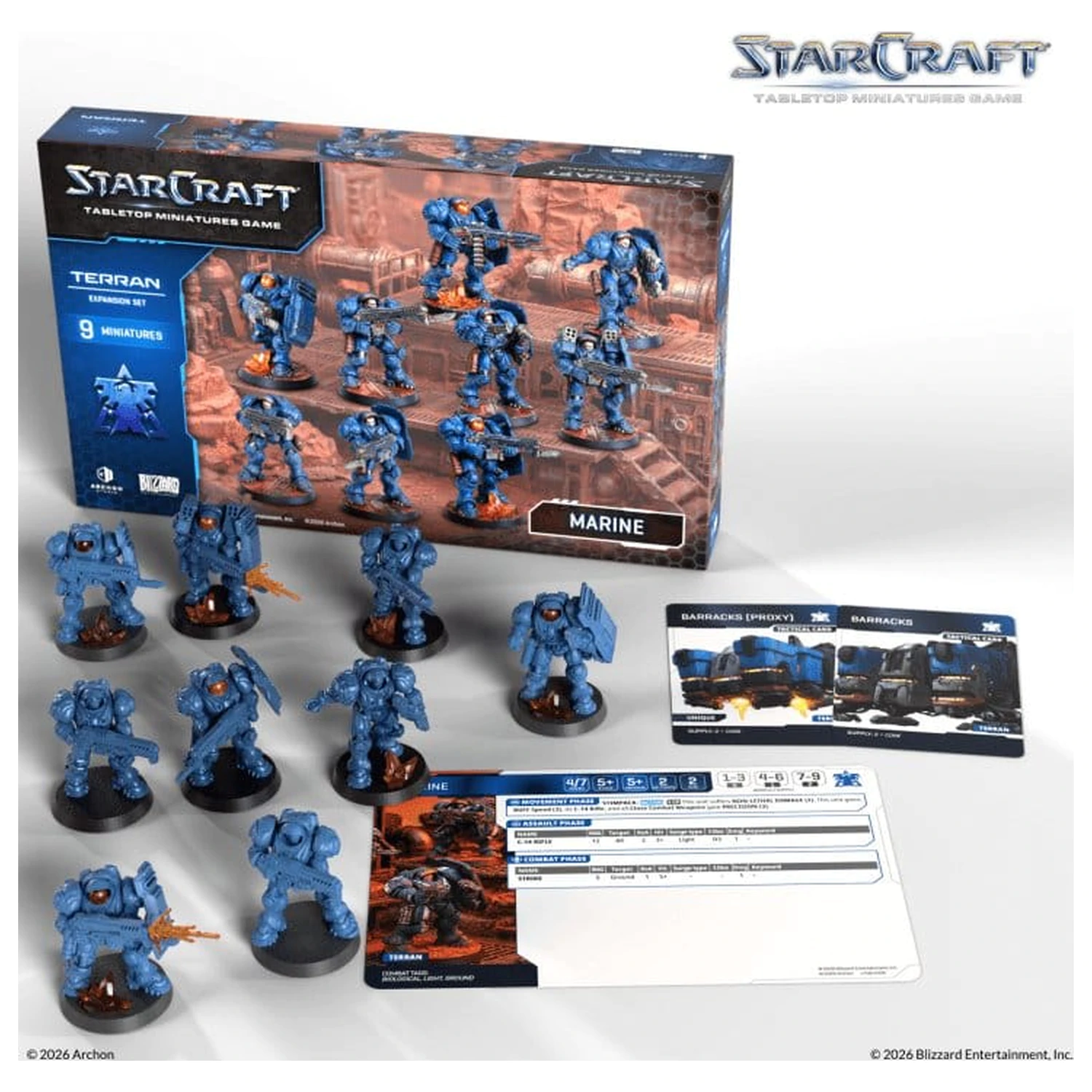 StarCraft TMG Rozširujúca súprava Terran: Marine produktová fotografia