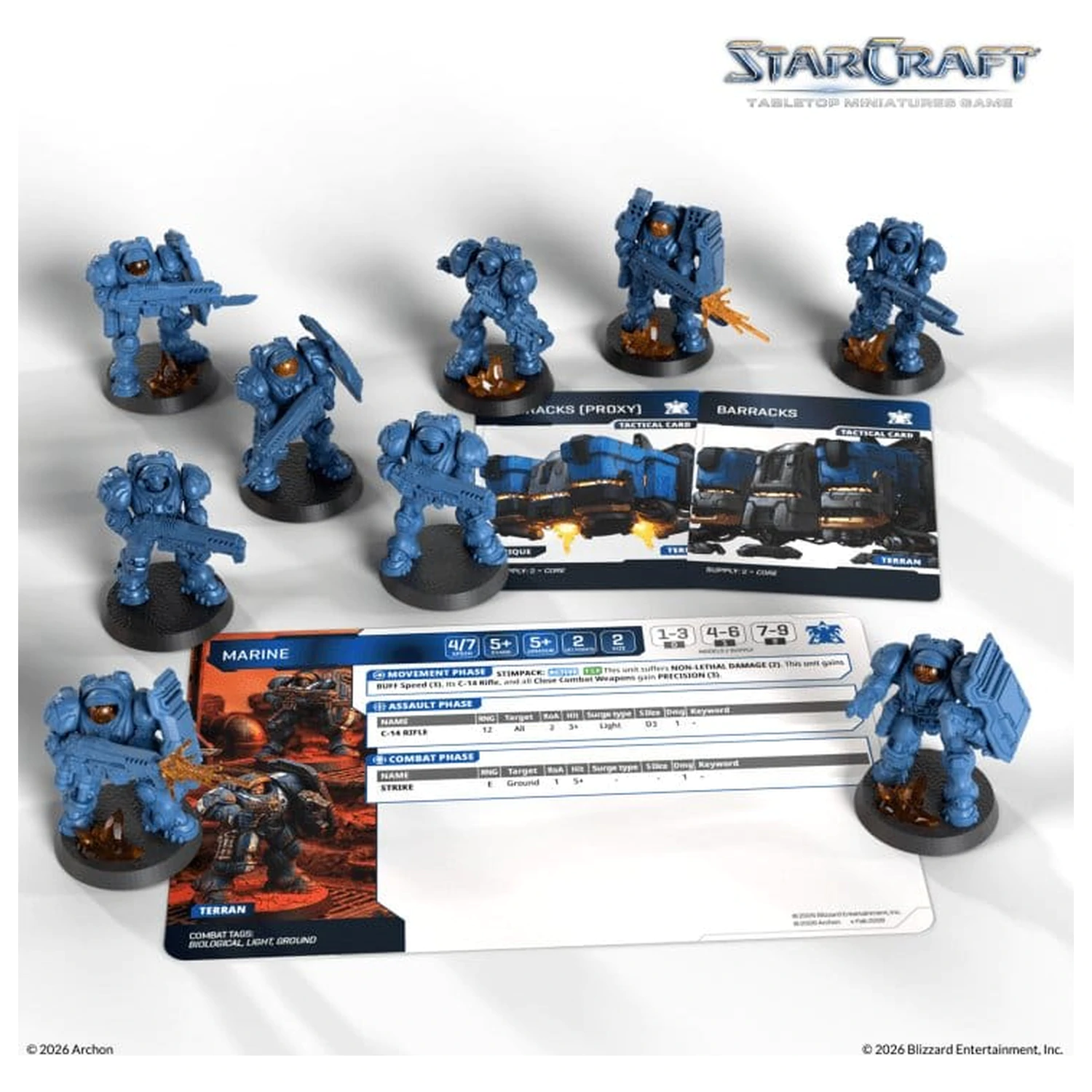 StarCraft TMG Rozširujúca súprava Terran: Marine produktová fotografia