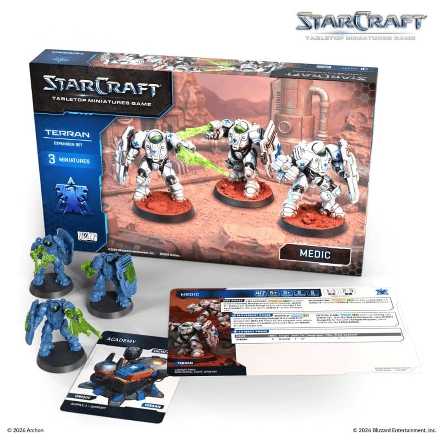 StarCraft TMG Rozširujúca súprava Terran: Medic produktová fotografia