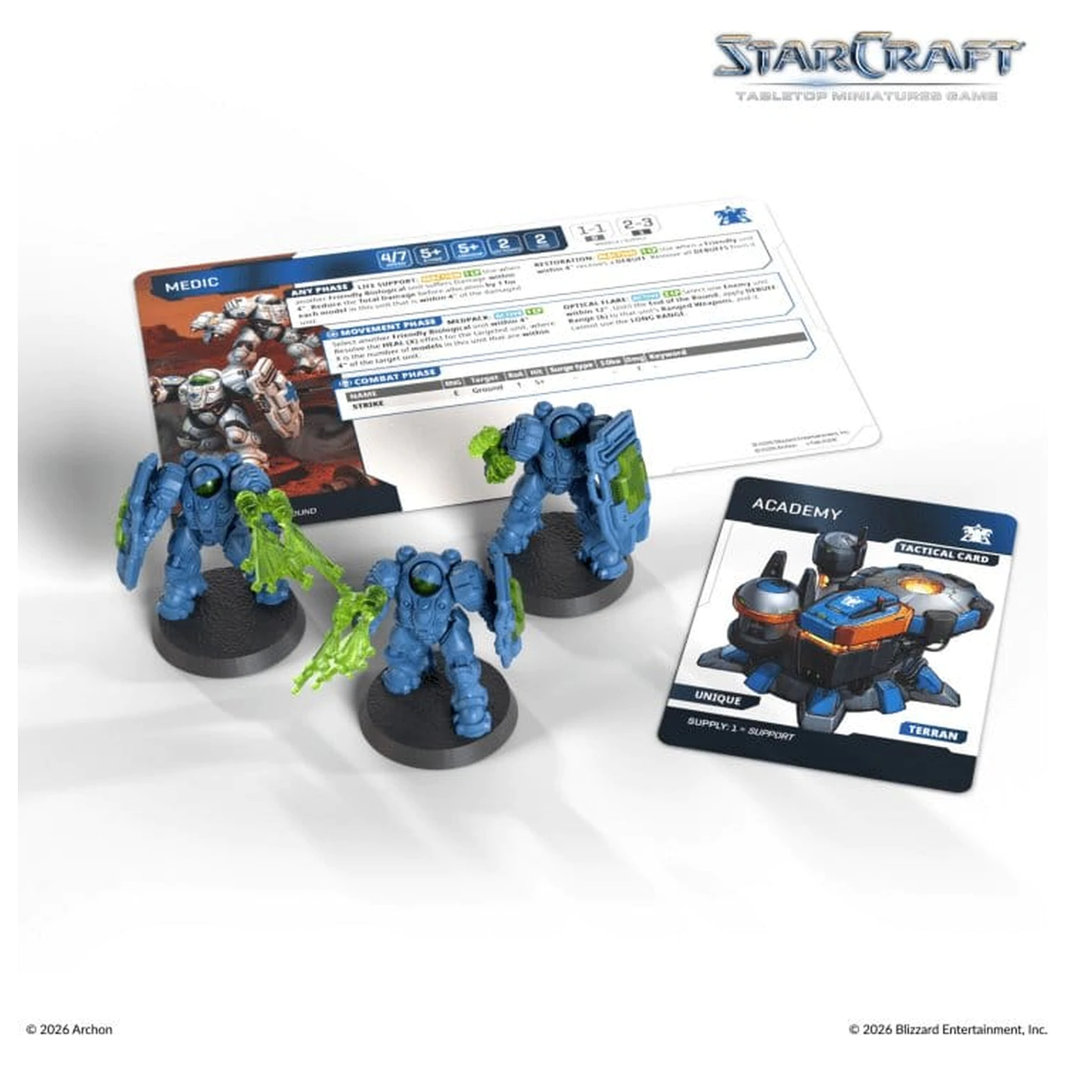 StarCraft TMG Rozširujúca súprava Terran: Medic produktová fotografia