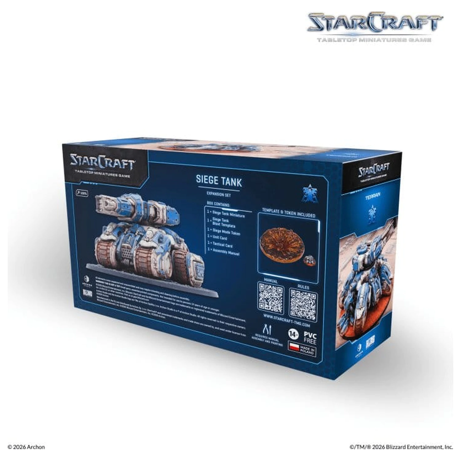 StarCraft TMG Rozšírenie Set Terran: Siege Tank produktová fotografia