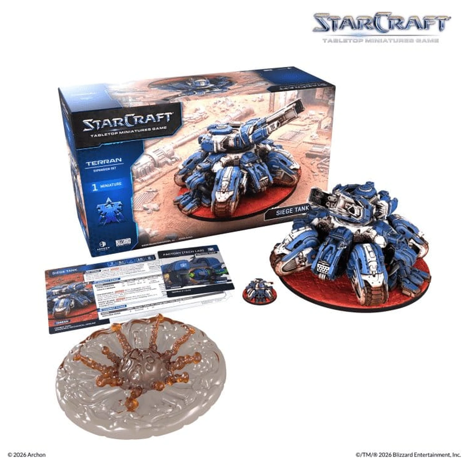 StarCraft TMG Rozšírenie Set Terran: Siege Tank produktová fotografia