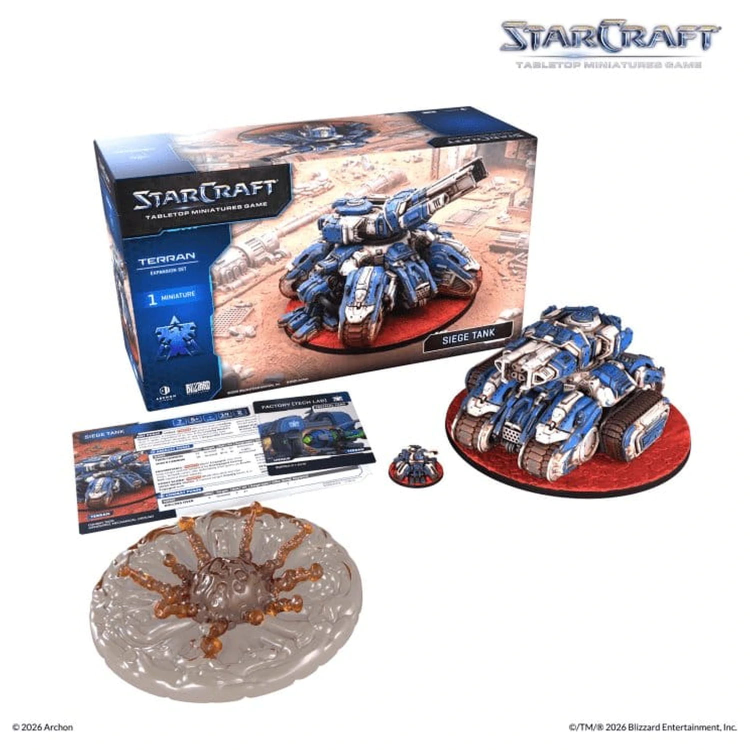StarCraft TMG Rozšírenie Set Terran: Siege Tank produktová fotografia