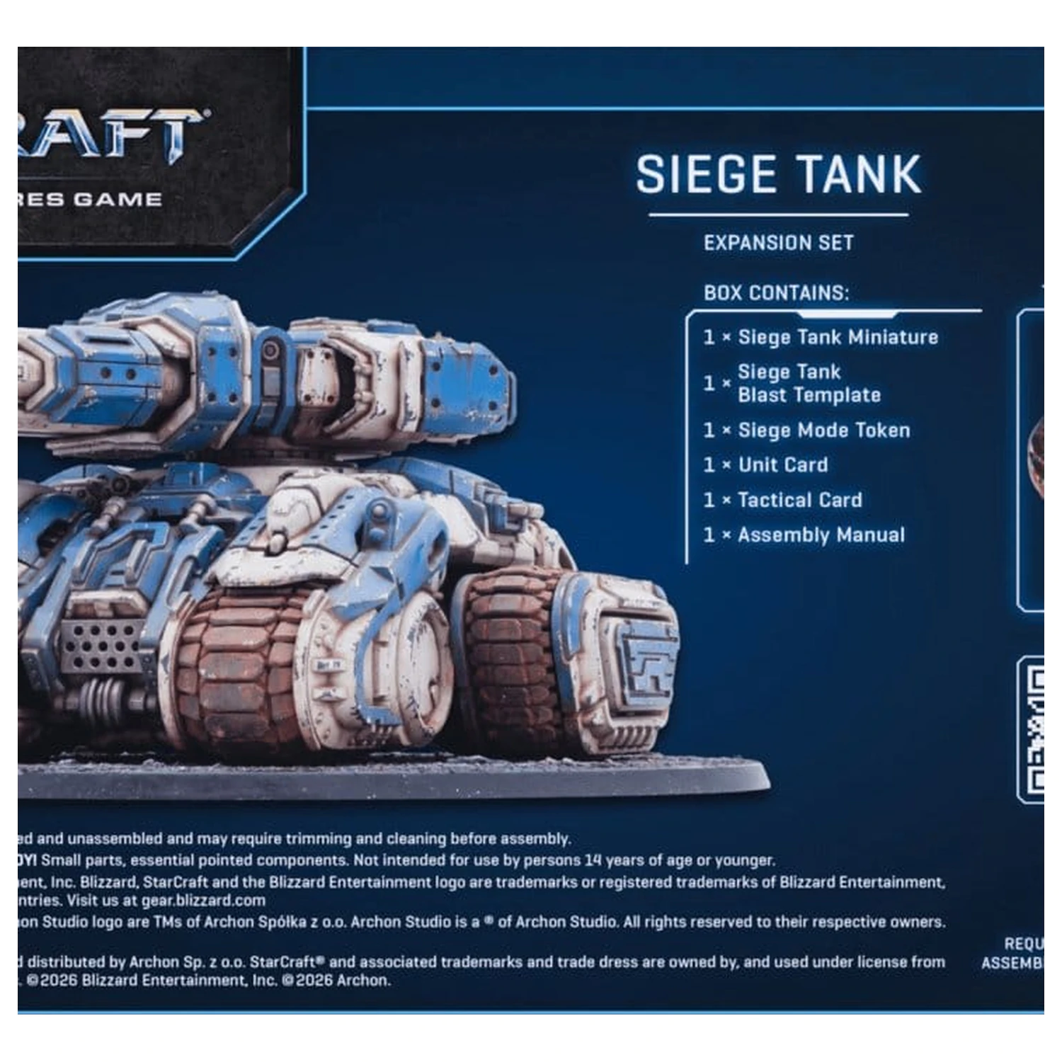StarCraft TMG Rozšírenie Set Terran: Siege Tank produktová fotografia