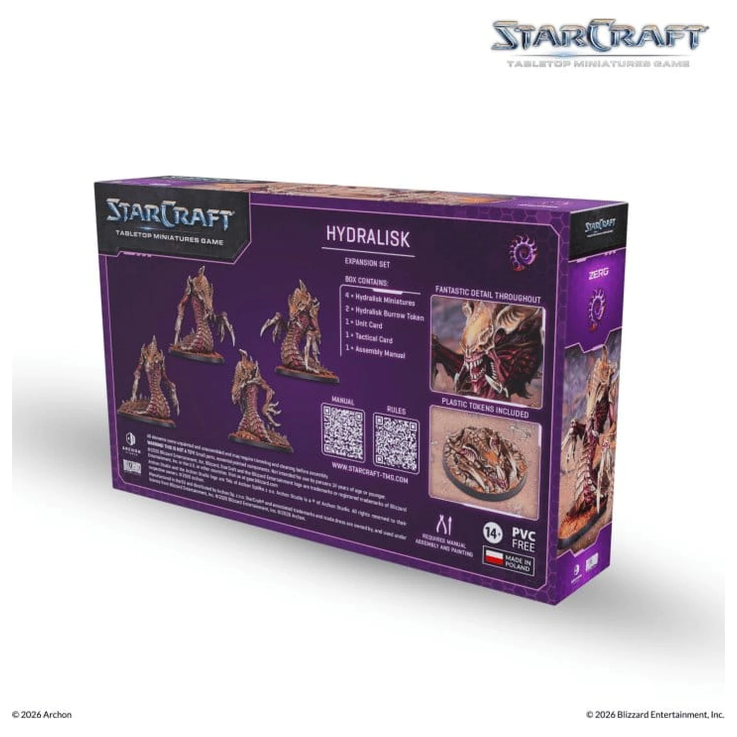 StarCraft TMG Rozšírená súprava Zerg: Hydralisk produktová fotografia