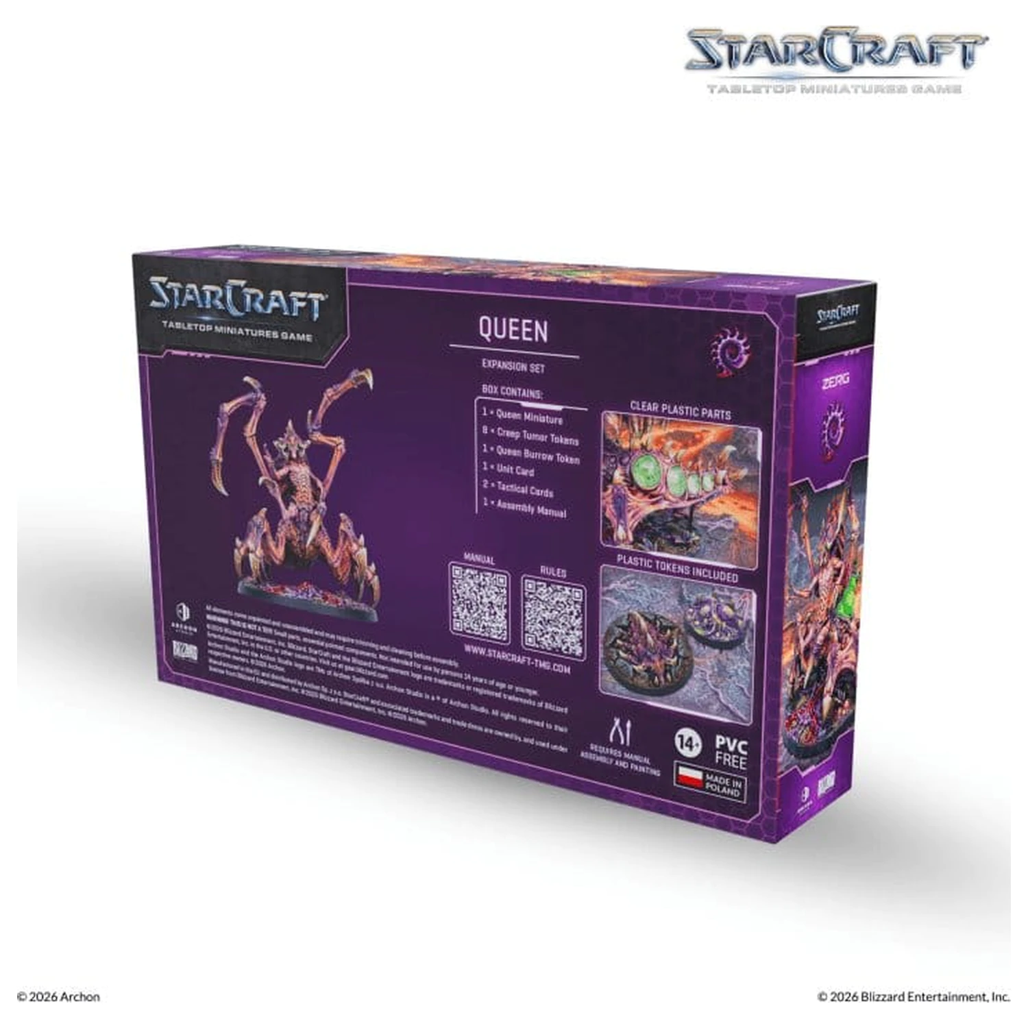 StarCraft TMG Rozširujúca súprava Zerg: Queen produktová fotografia