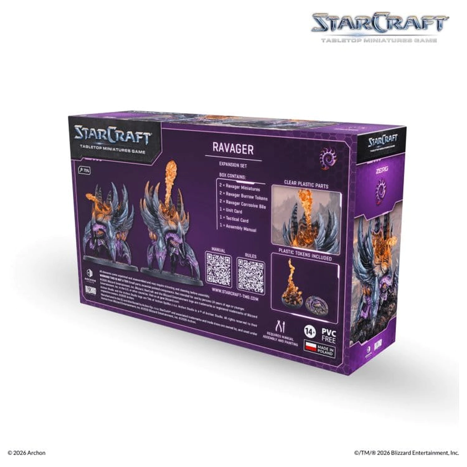 StarCraft TMG Rozšírená súprava Zerg: Ravager produktová fotografia