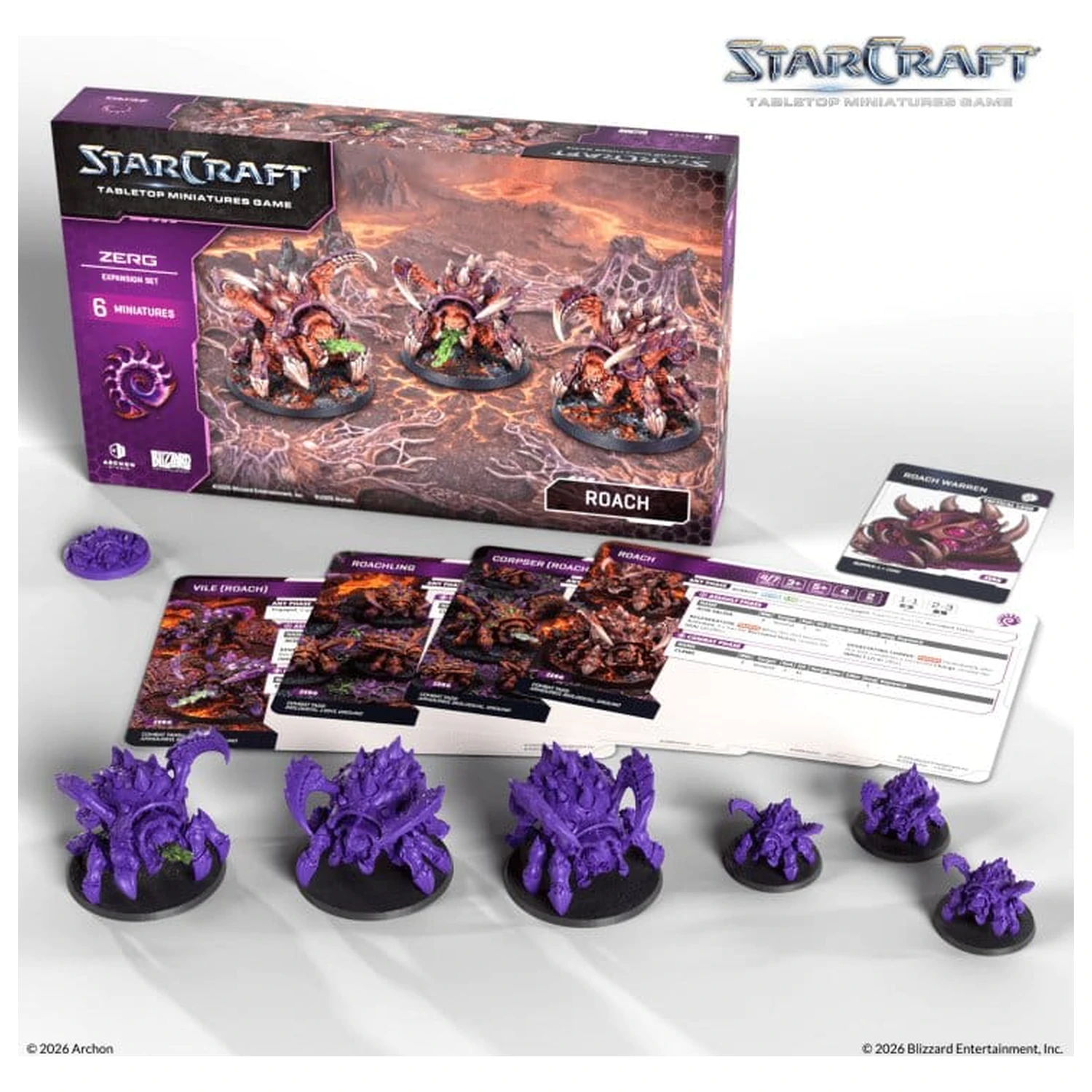 StarCraft TMG Rozširujúca súprava Zerg: Roach produktová fotografia