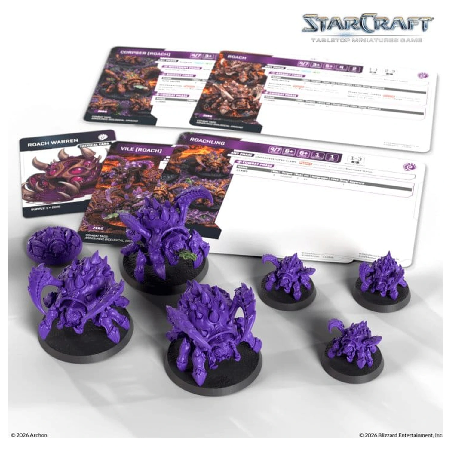 StarCraft TMG Rozširujúca súprava Zerg: Roach produktová fotografia