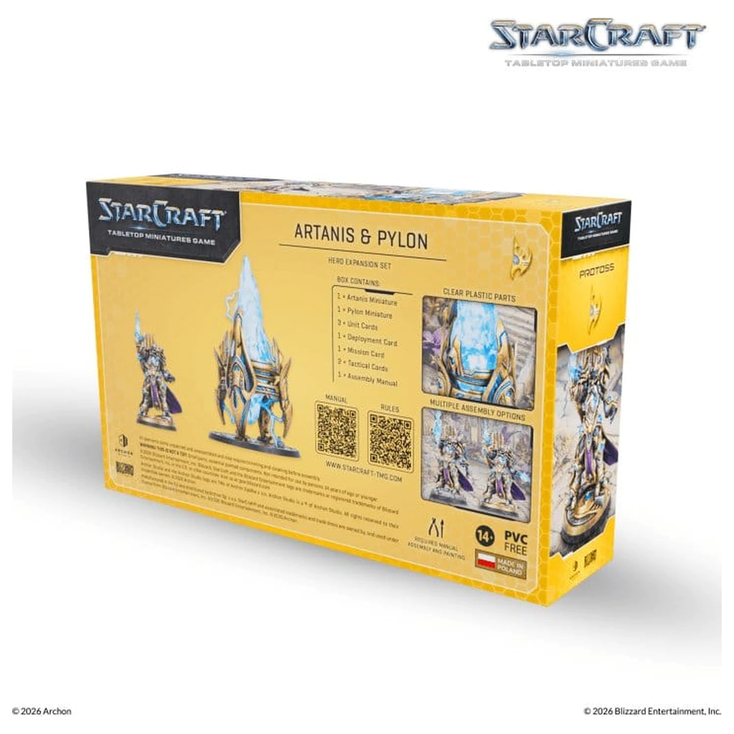 StarCraft TMG Hero Expansion Set Protoss: Artanis & Pylon produktová fotografia