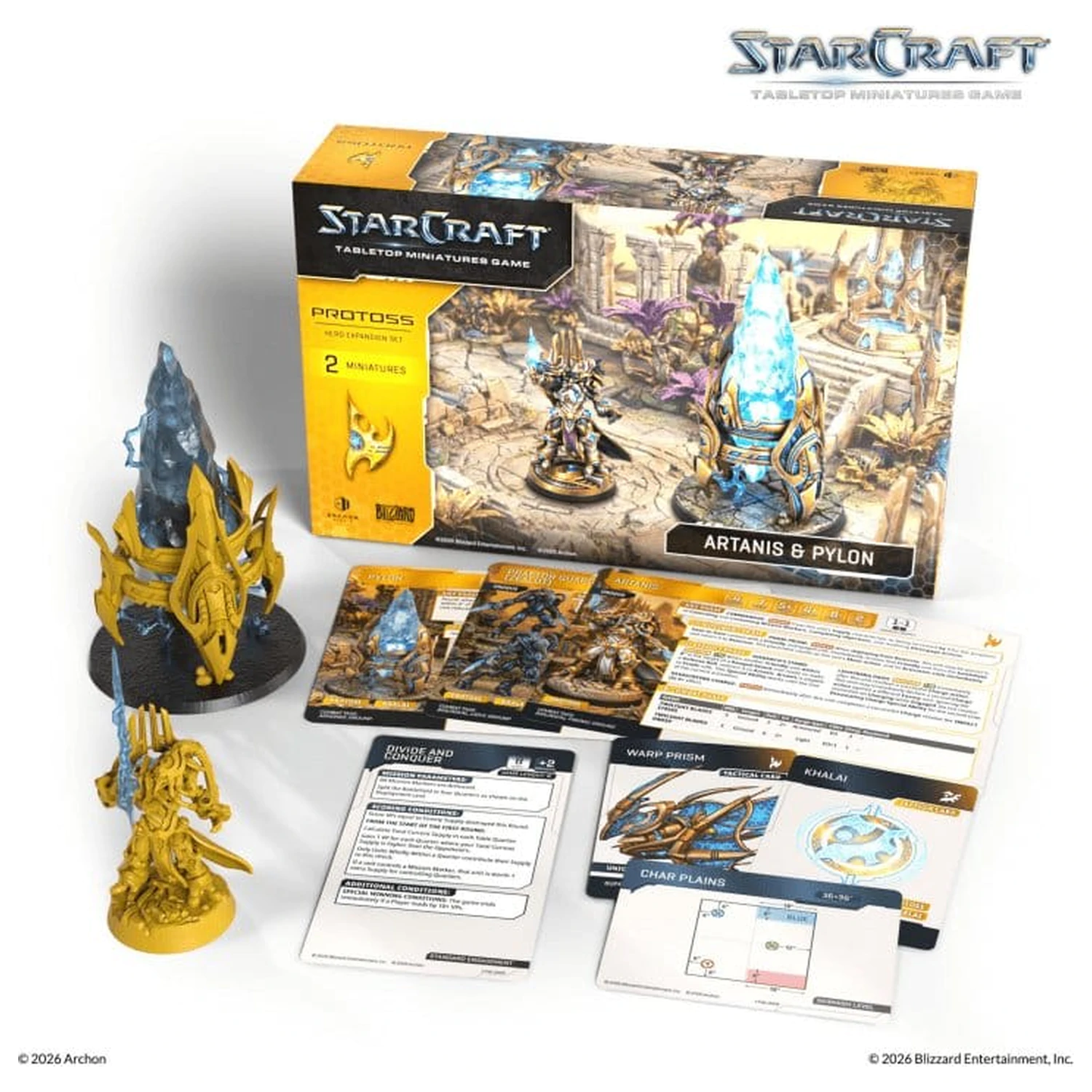 StarCraft TMG Hero Expansion Set Protoss: Artanis & Pylon produktová fotografia