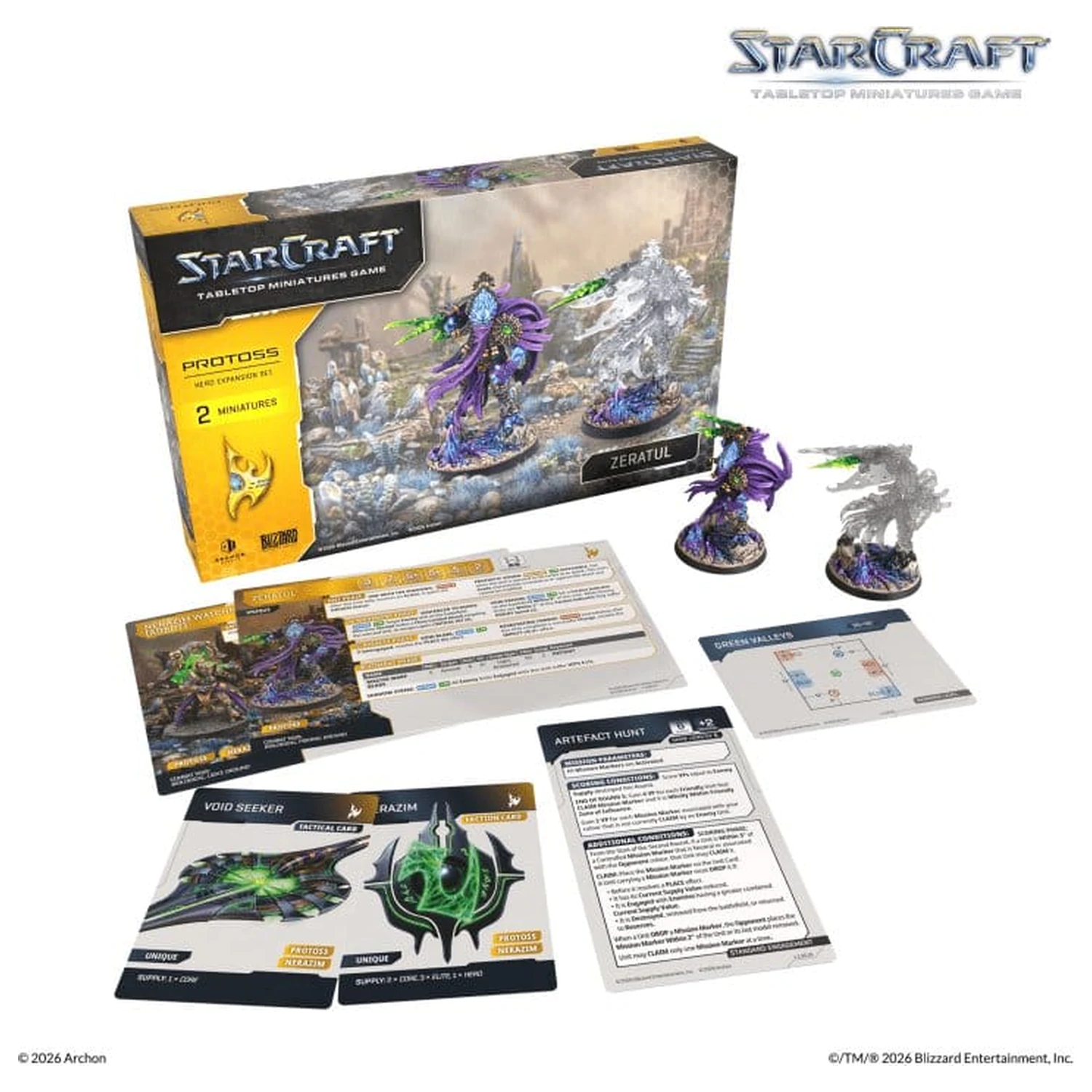 StarCraft TMG Hero Rozšírená súprava Protoss: Zeratul produktová fotografia
