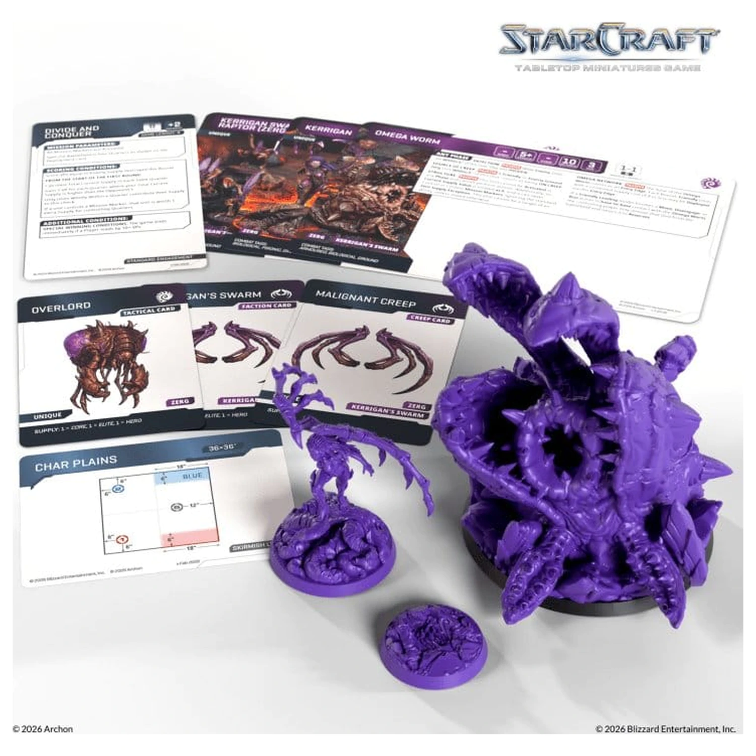 StarCraft TMG Rozširujúca súprava hrdinov Zerg: Kerrigan a Omega Worm produktová fotografia