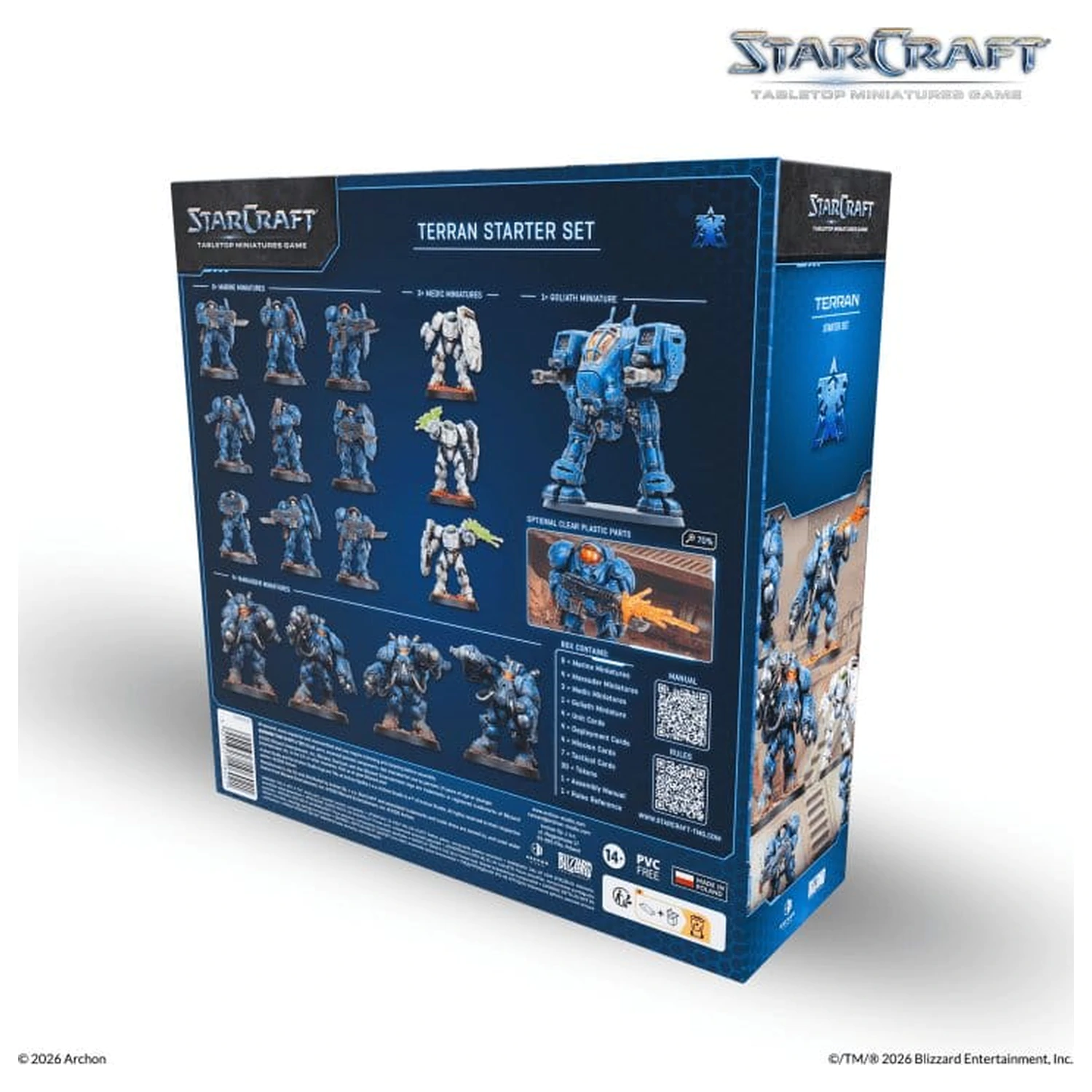 StarCraft TMG štartovacia sada Terran produktová fotografia