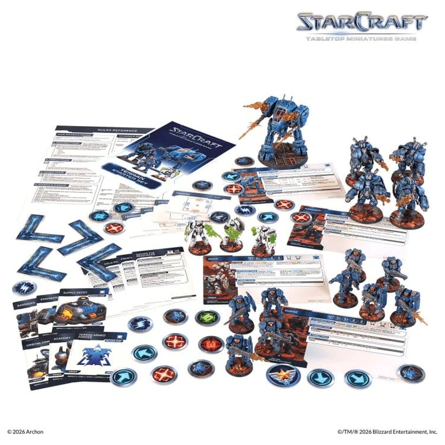 StarCraft TMG štartovacia sada Terran produktová fotografia