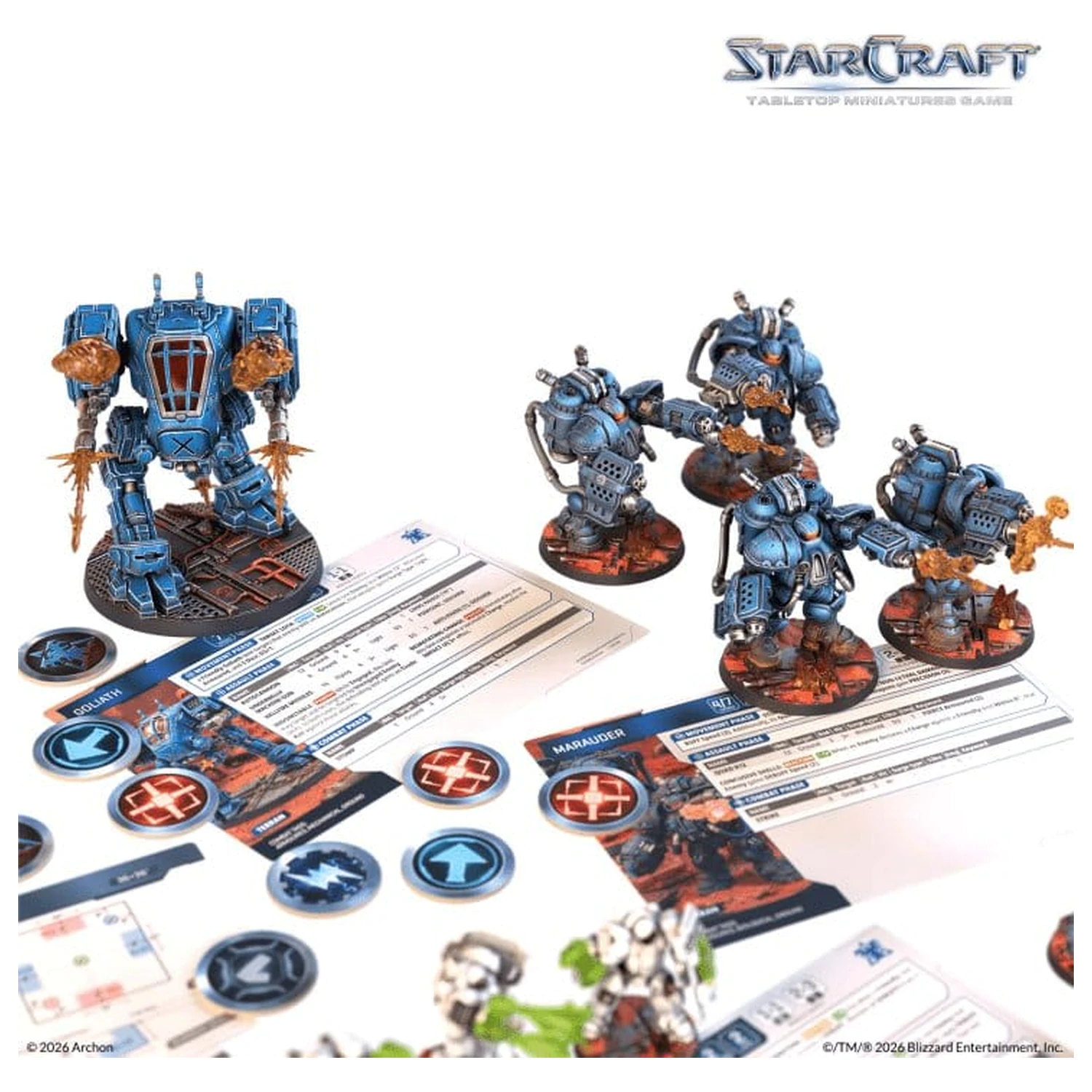 StarCraft TMG štartovacia sada Terran produktová fotografia