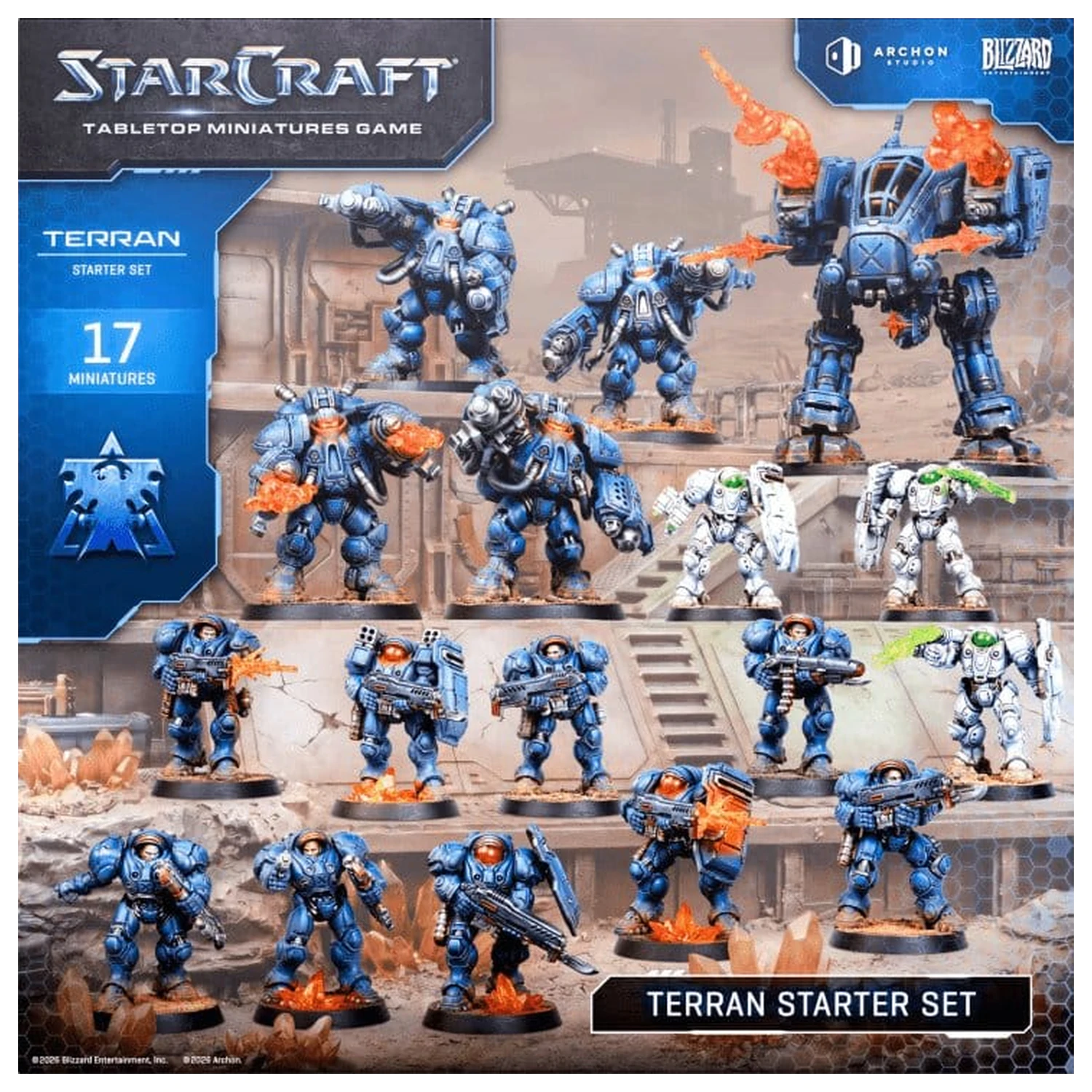 StarCraft TMG štartovacia sada Terran produktová fotografia