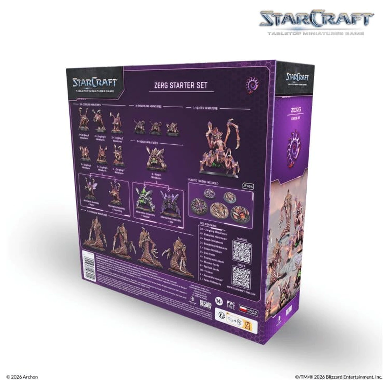 StarCraft TMG štartovacia sada Zerg produktová fotografia