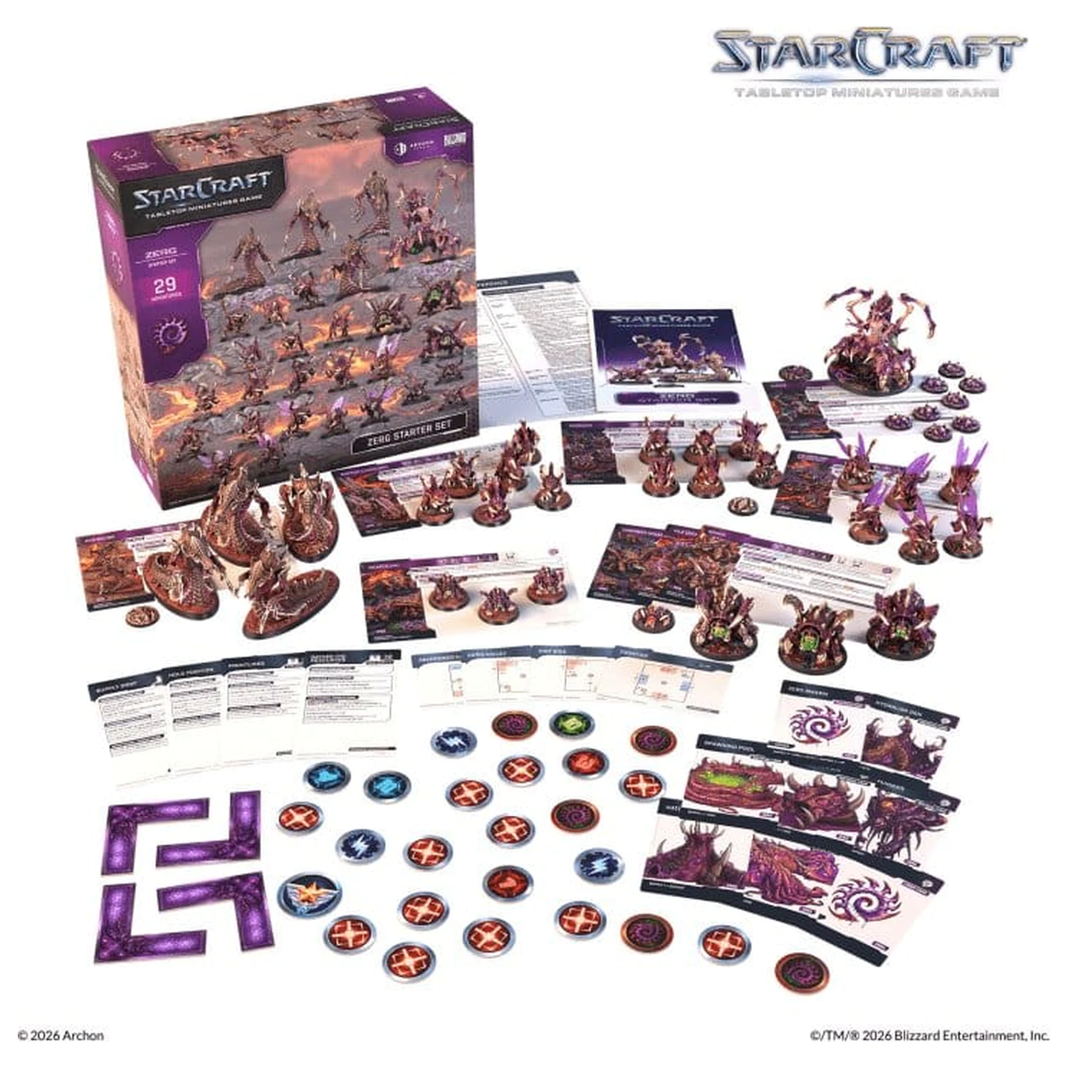 StarCraft TMG štartovacia sada Zerg produktová fotografia