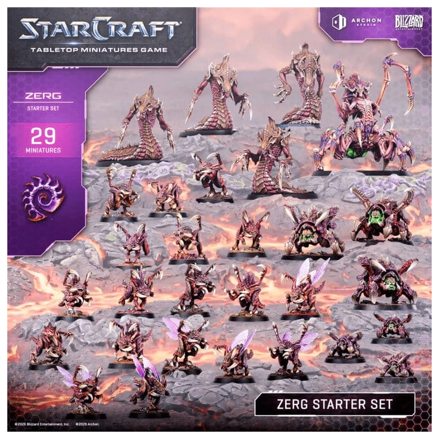StarCraft TMG štartovacia sada Zerg produktová fotografia