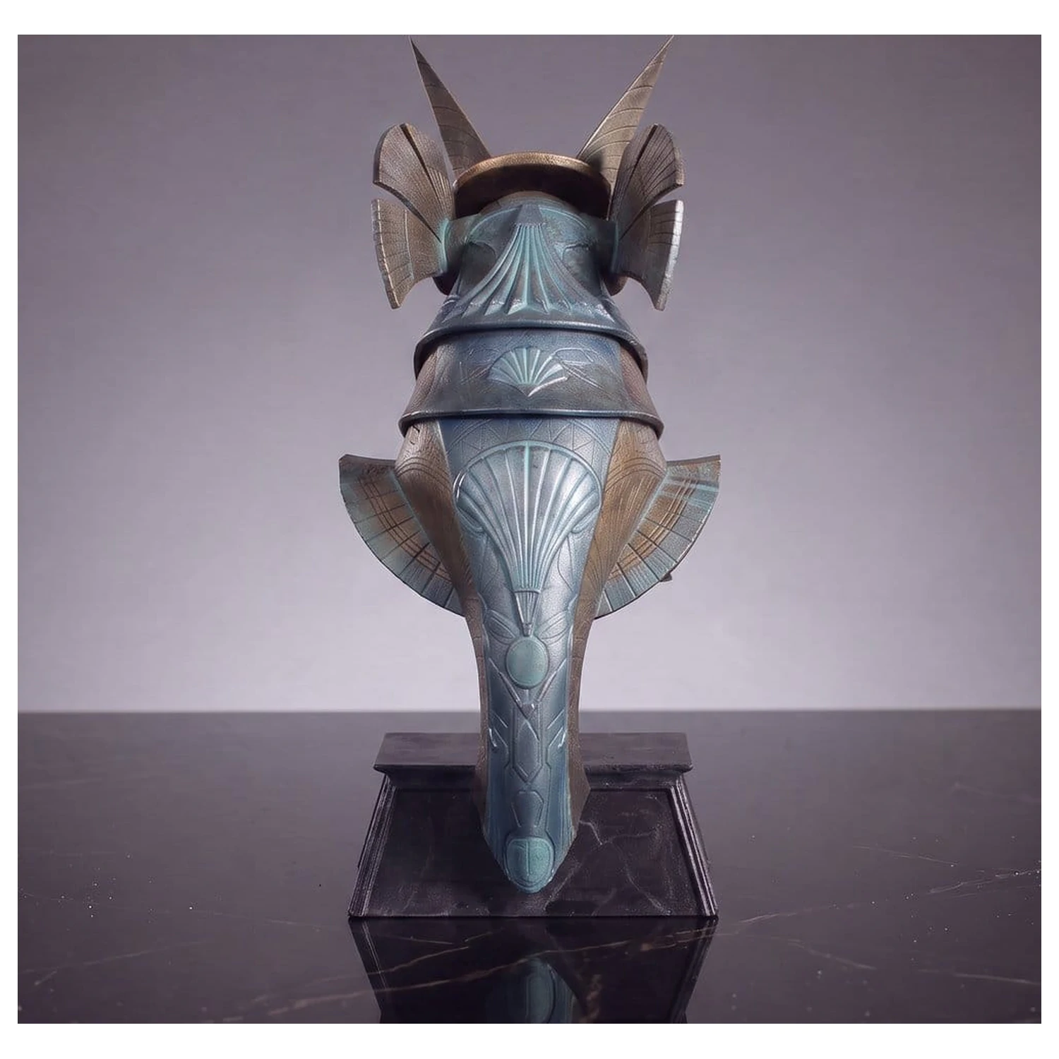 Stargate Desktop replika prilby replika prilby Jackal Guard Anubis 15 cm produktová fotografia