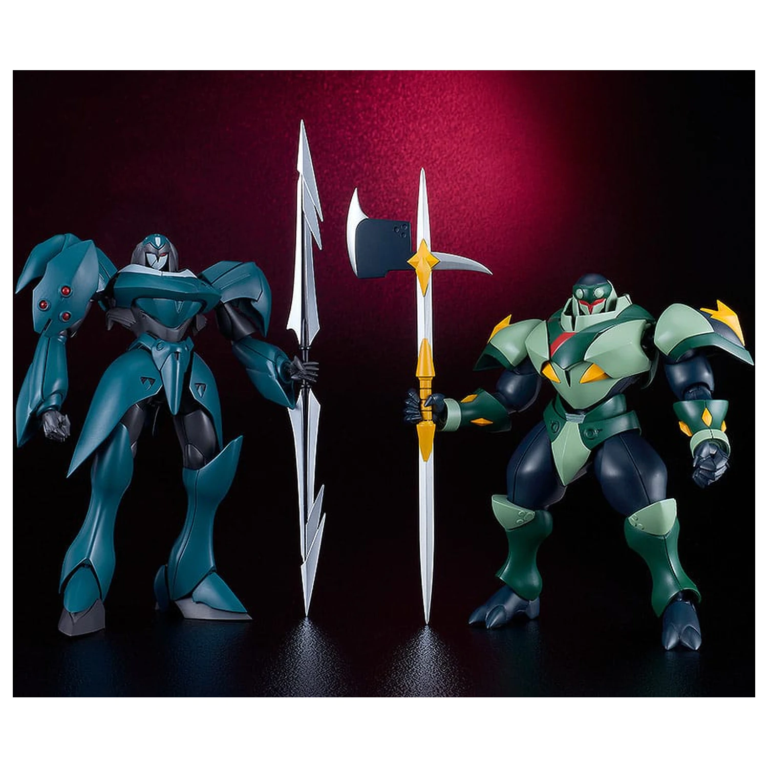 Starknight Tekkaman Blade Moderoid Plastové modelové sady 2-balenie Tekkaman Dagger & Tekkaman Axe produktová fotografia