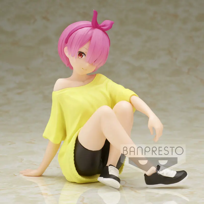 Starting Life in Another World Re:Zero Relax Time Ram Training Syle figúrka 14 cm produktová fotografia