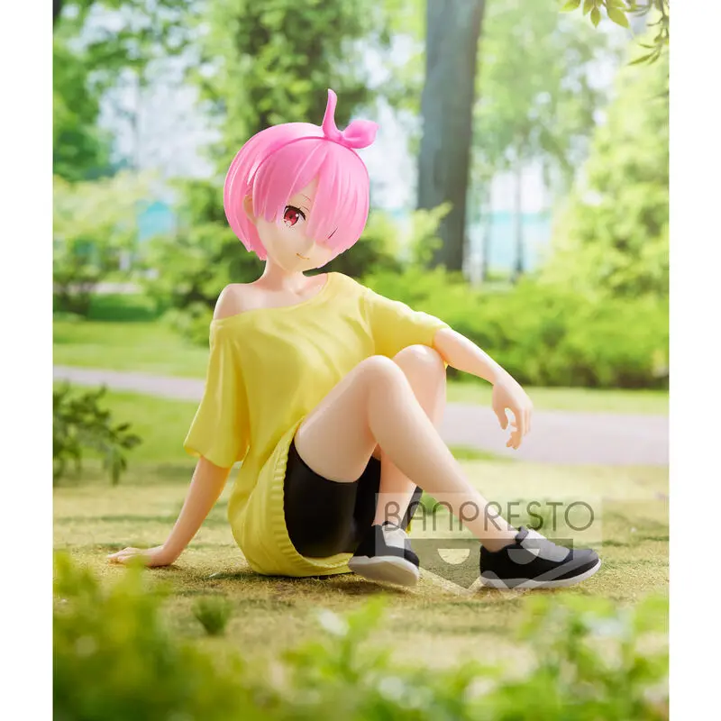 Starting Life in Another World Re:Zero Relax Time Ram Training Syle figúrka 14 cm produktová fotografia