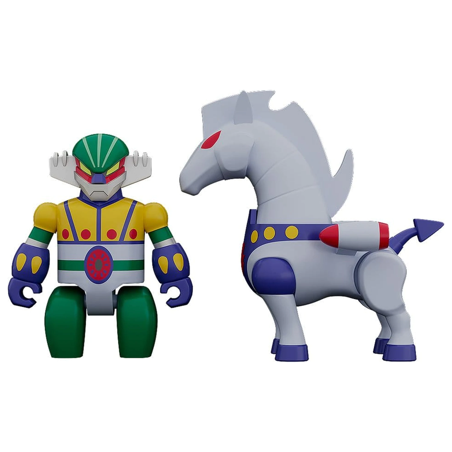 Steel Jeeg Brickroid Akčné figúrky 2-balenie Steel Jeeg: Pantheroid Set 5 cm produktová fotografia