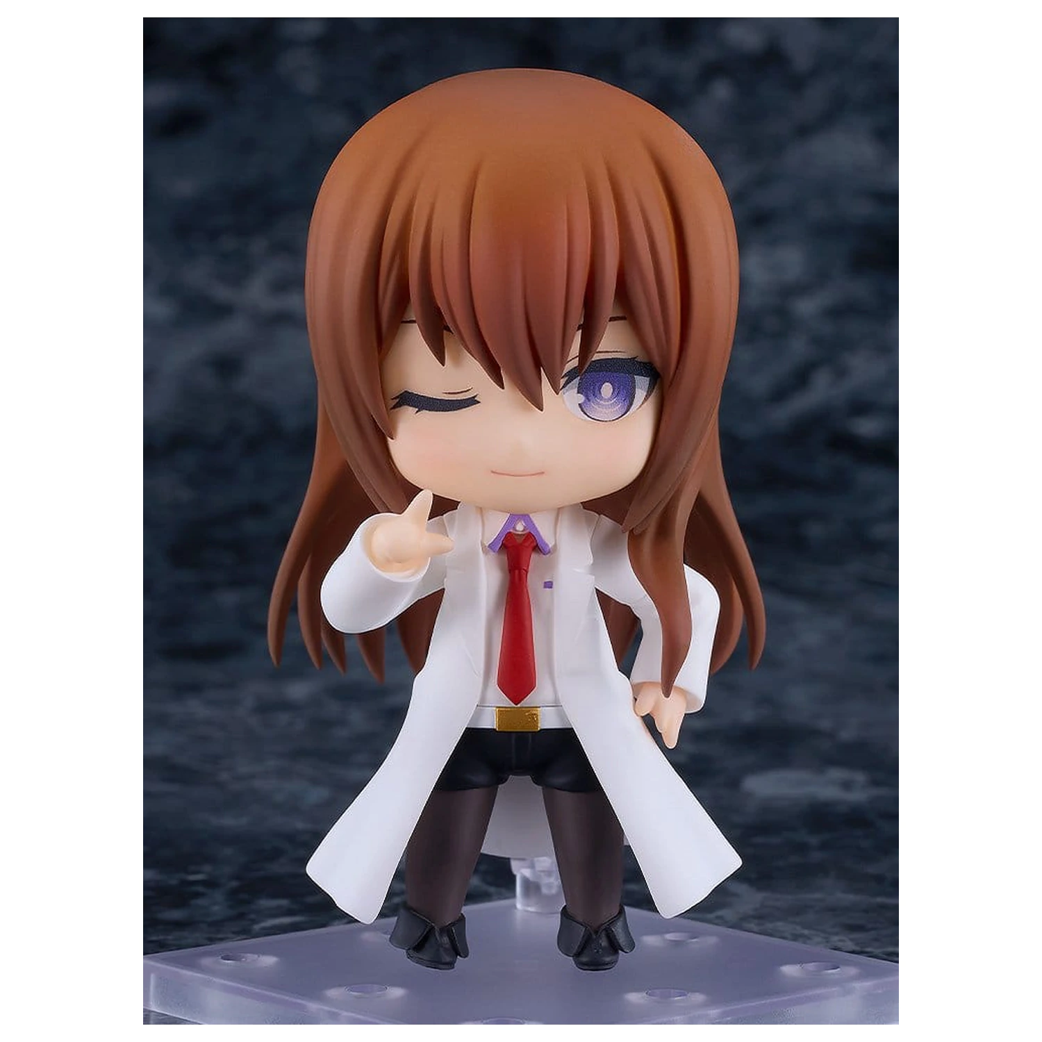 Steins Gate Nendoroid Základná akčná figúrka Kurisu Makise: Lab Coat Ver. 10 cm produktová fotografia