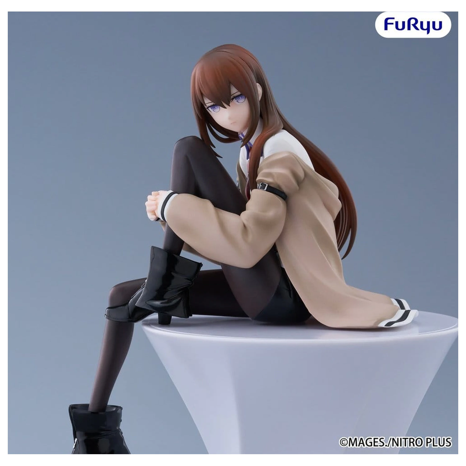 Steins Gate Noodle Stopper PVC Socha Kurisu Makise 14 cm produktová fotografia