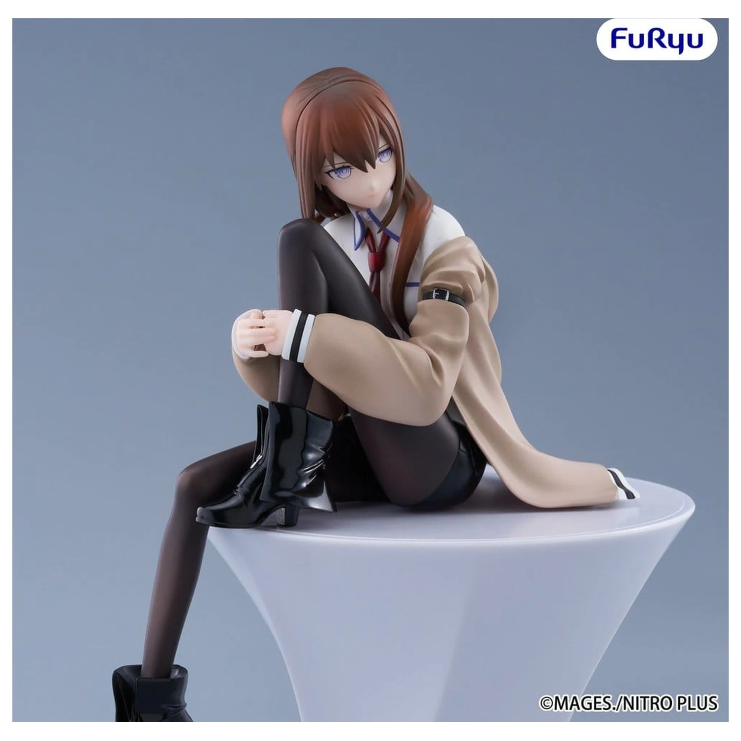 Steins Gate Noodle Stopper PVC Socha Kurisu Makise 14 cm produktová fotografia