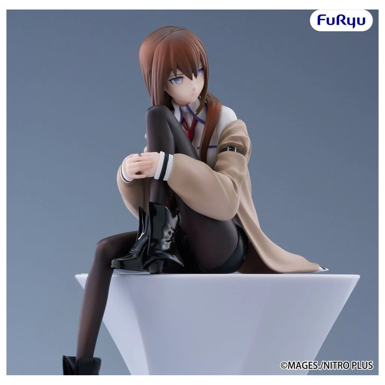 Steins Gate Noodle Stopper PVC Socha Kurisu Makise 14 cm produktová fotografia