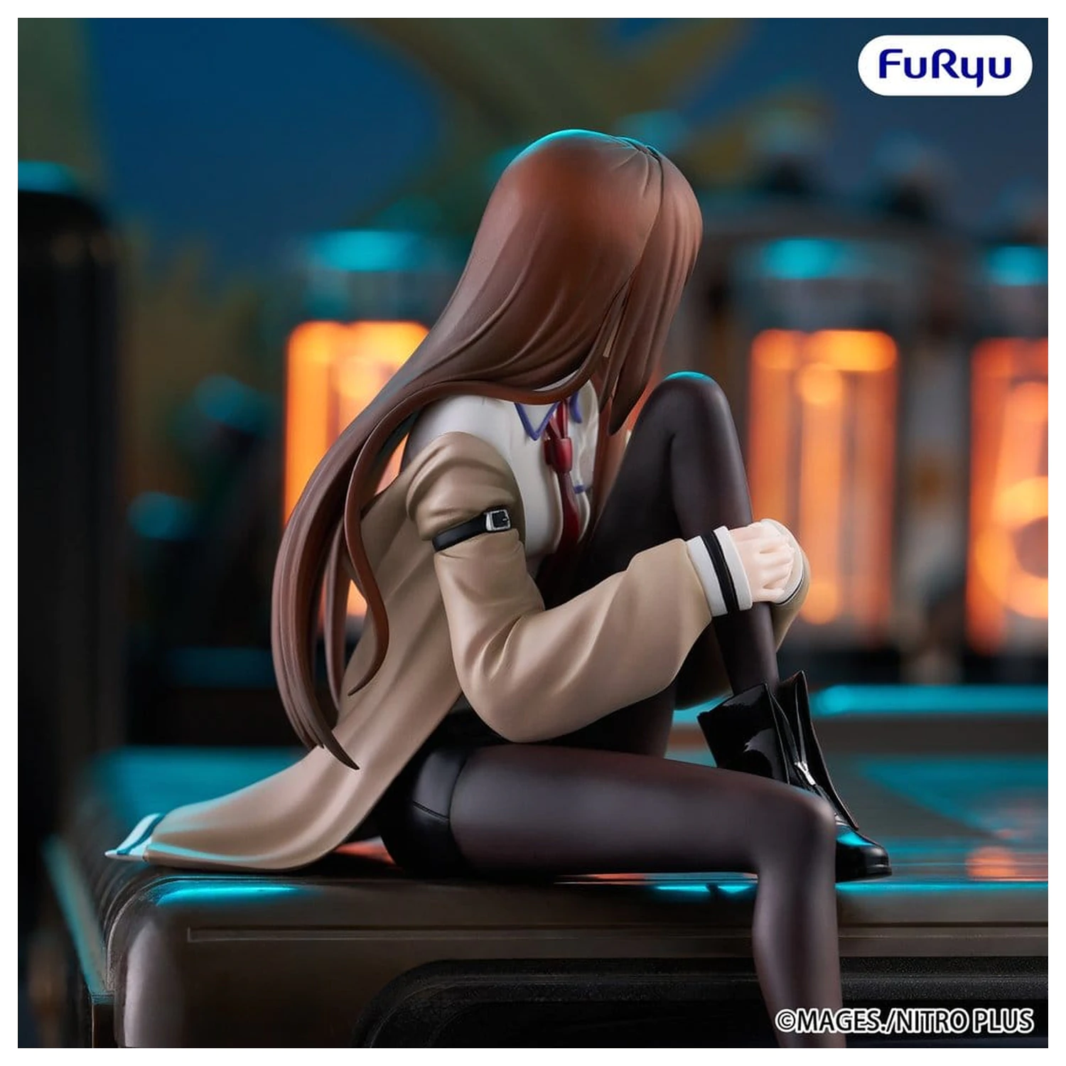 Steins Gate Noodle Stopper PVC Socha Kurisu Makise 14 cm produktová fotografia