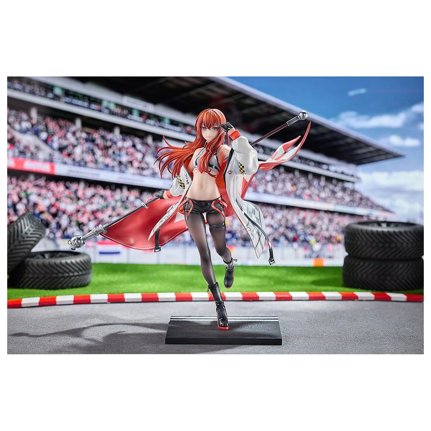 Steins;Gate PVC figúrka 1/7 Kurisu Makise: Racing Ver. 24 cm produktová fotografia