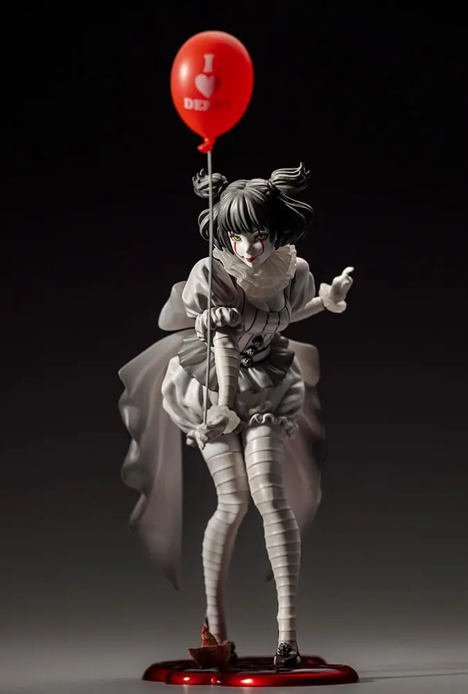 Stephen Kings It 2017 Bishoujo PVC Socha 1/7 Pennywise Monochrome 25 cm produktová fotografia