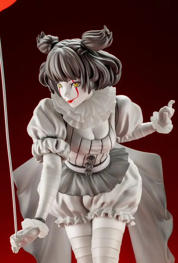 Stephen Kings It 2017 Bishoujo PVC Socha 1/7 Pennywise Monochrome 25 cm produktová fotografia