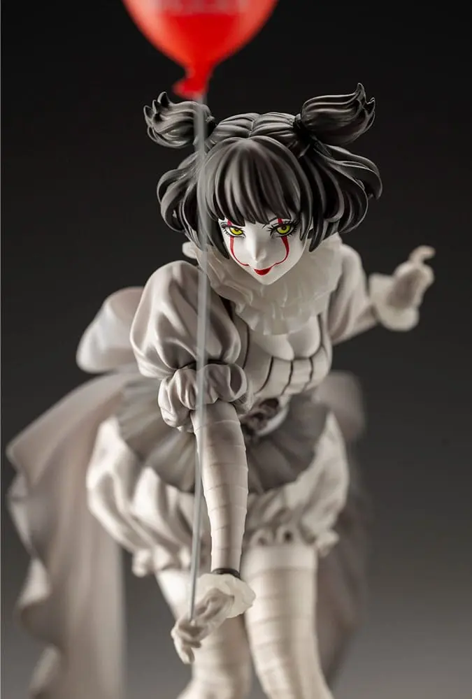 Stephen Kings It 2017 Bishoujo PVC Socha 1/7 Pennywise Monochrome 25 cm produktová fotografia