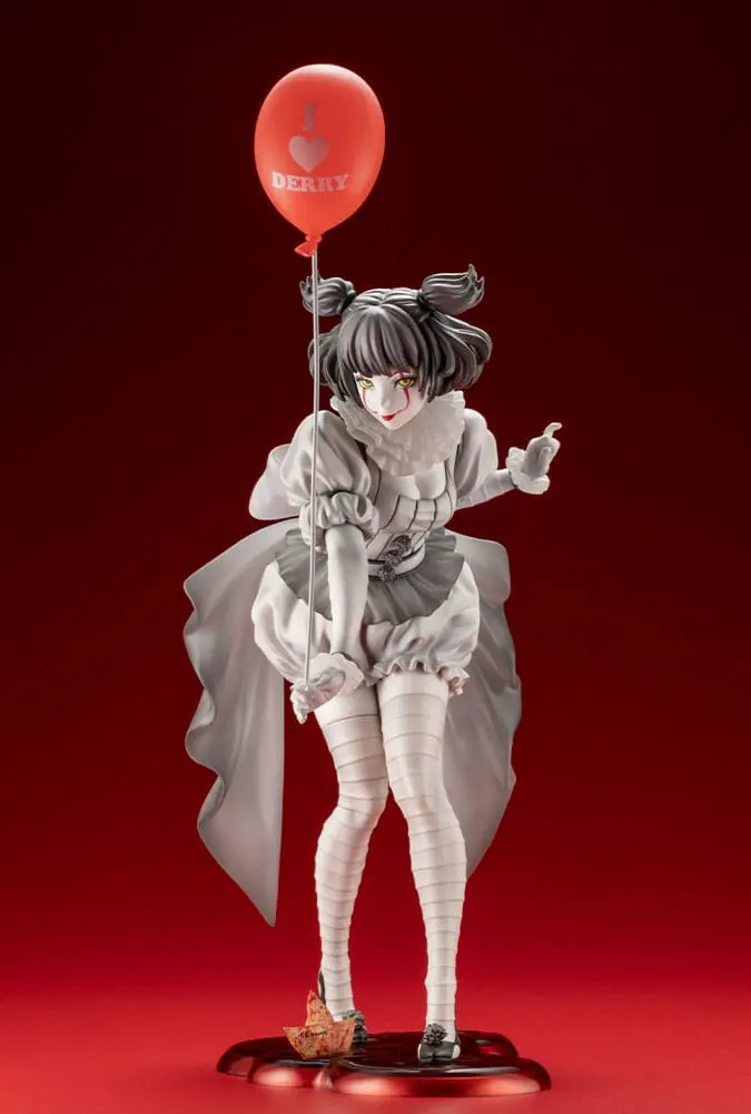 Stephen Kings It 2017 Bishoujo PVC Socha 1/7 Pennywise Monochrome 25 cm produktová fotografia