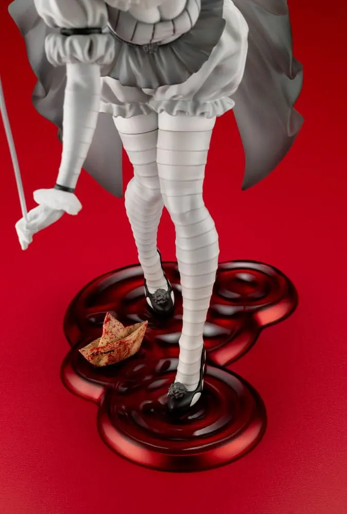 Stephen Kings It 2017 Bishoujo PVC Socha 1/7 Pennywise Monochrome 25 cm produktová fotografia