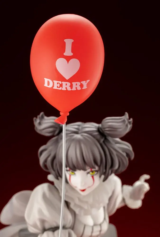 Stephen Kings It 2017 Bishoujo PVC Socha 1/7 Pennywise Monochrome 25 cm produktová fotografia