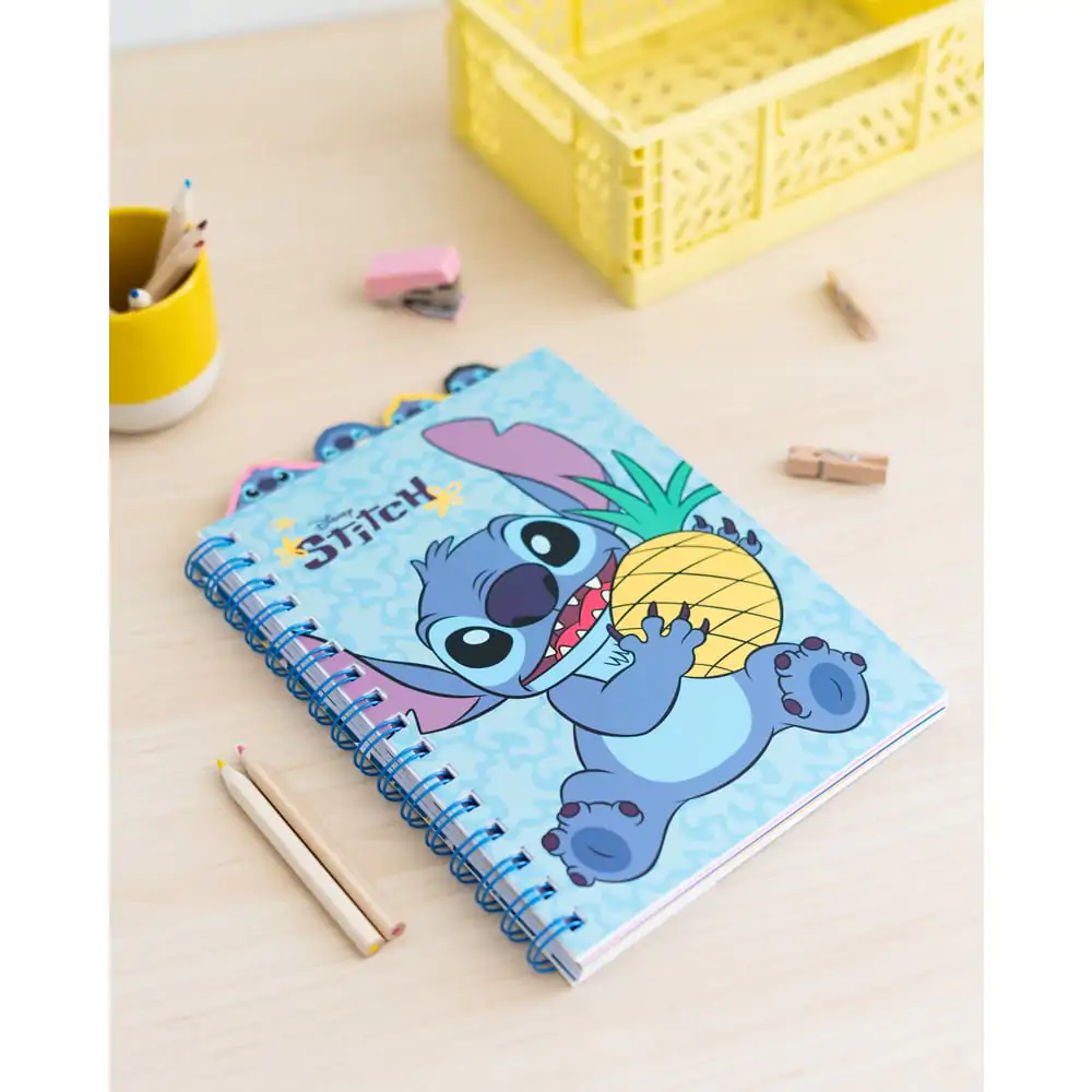 Stitch A5 špirálový notes termékfotó