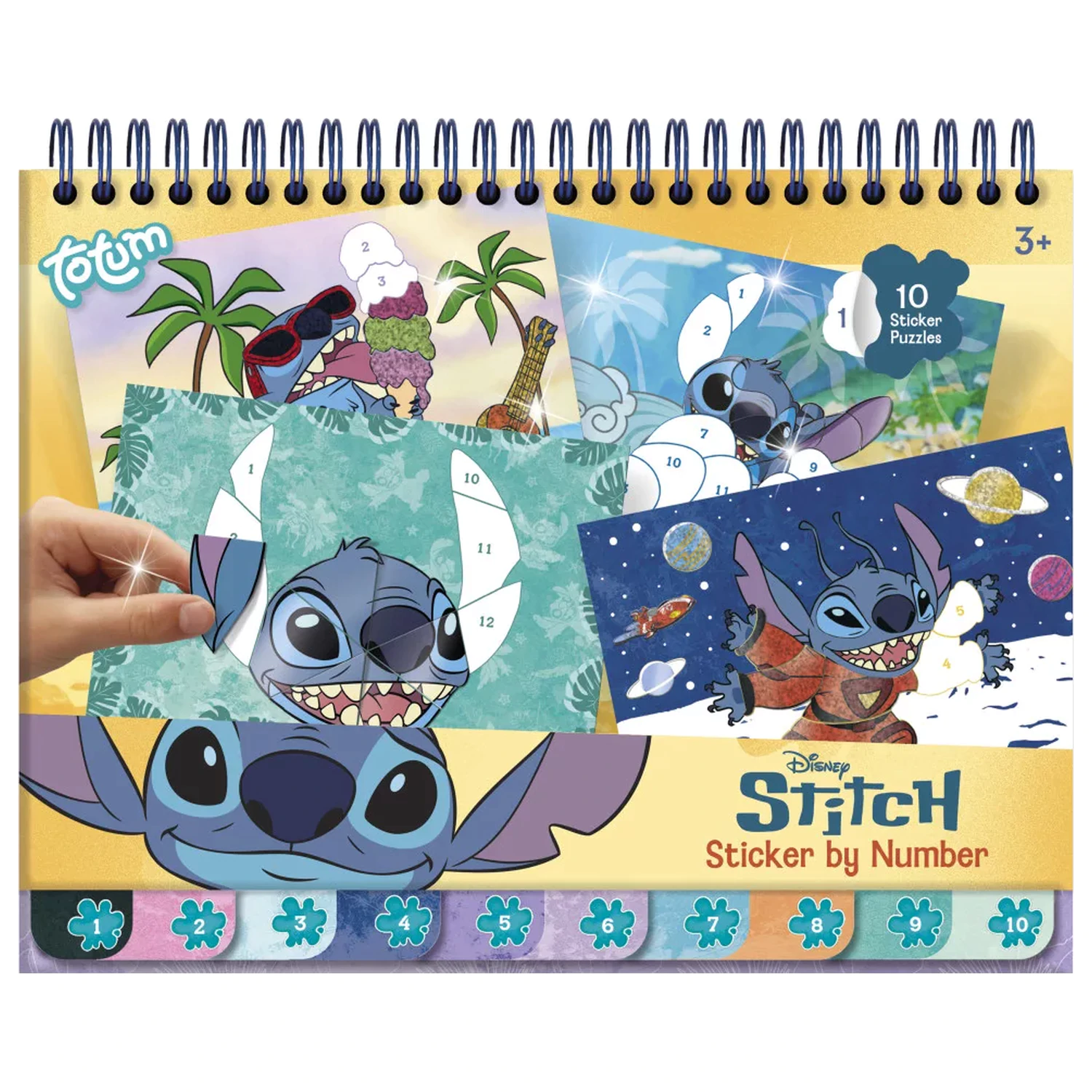 Stitch Alien kreatívna súprava nálepiek produktová fotografia