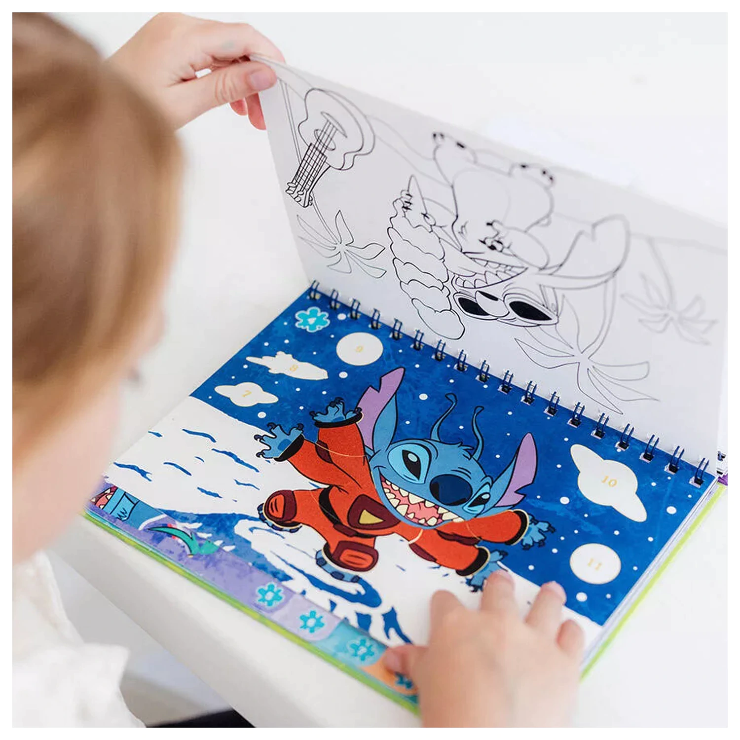 Stitch Alien kreatívna súprava nálepiek produktová fotografia