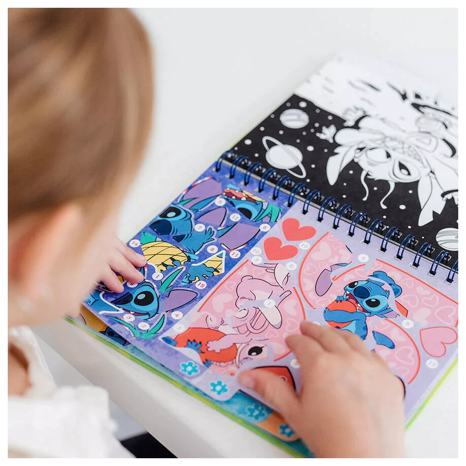 Stitch Alien kreatívna súprava nálepiek produktová fotografia