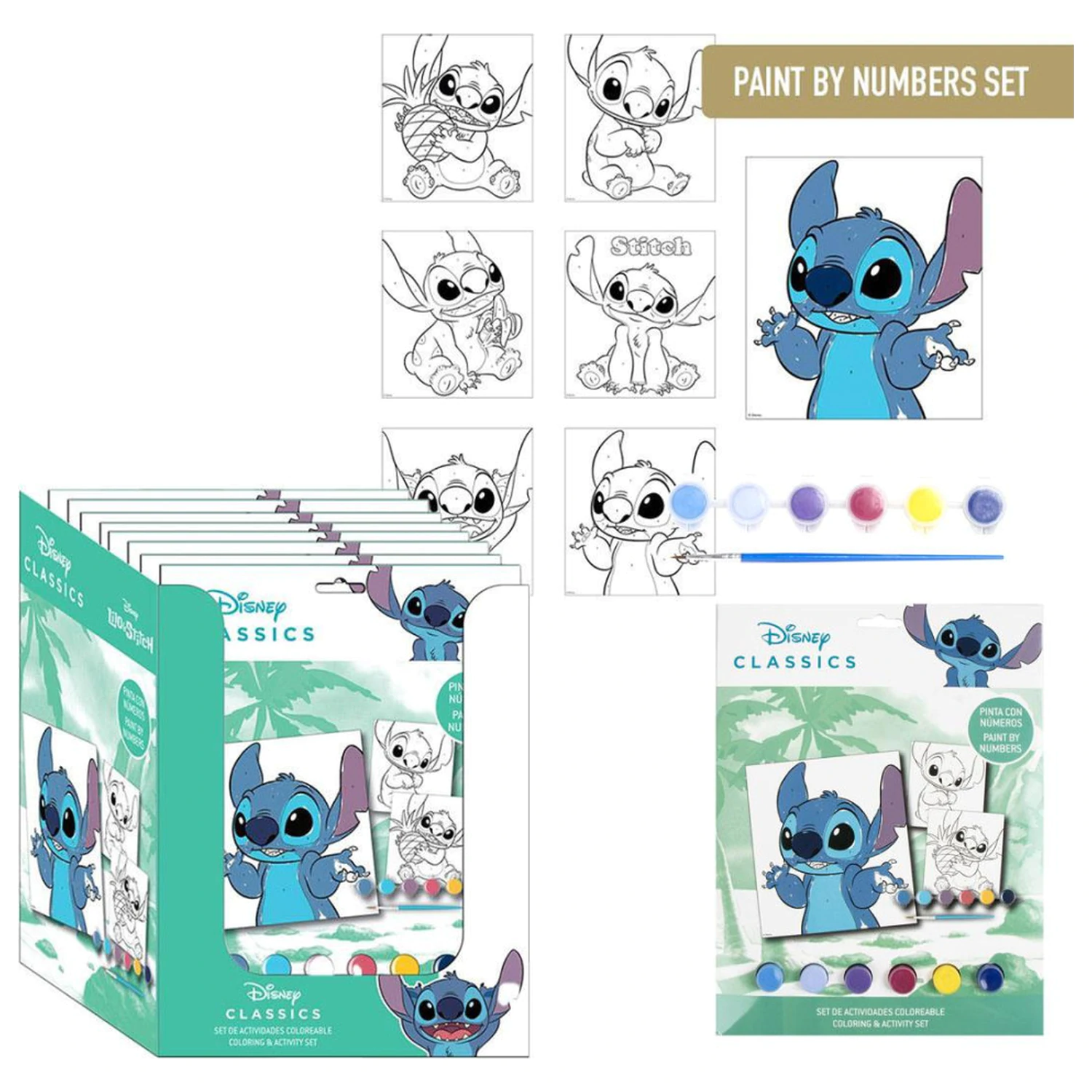 Stitch Alien Numerous Sada na vyfarbovanie produktová fotografia