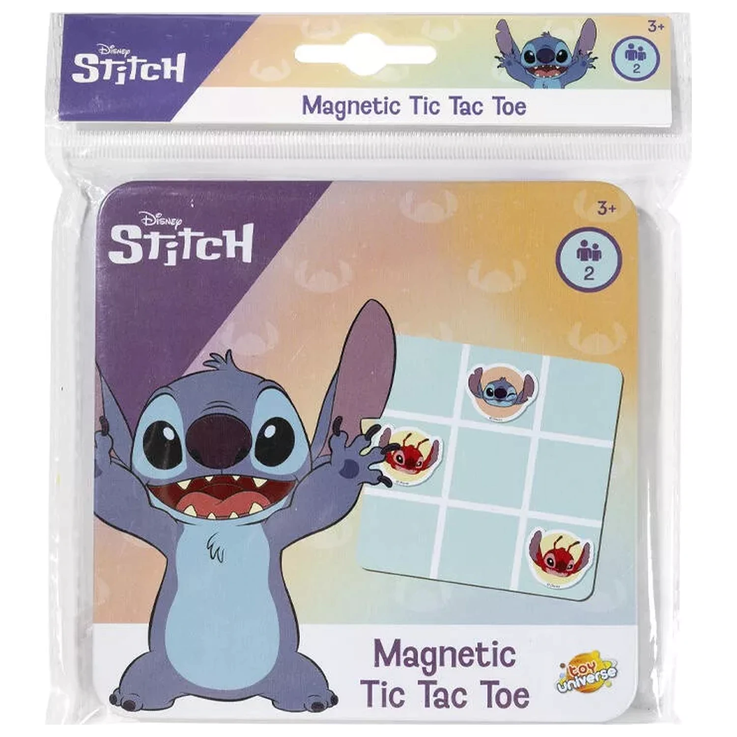 Stitch Aloha Magnetický Tic-Tac-Toe v kovovej škatuľke produktová fotografia