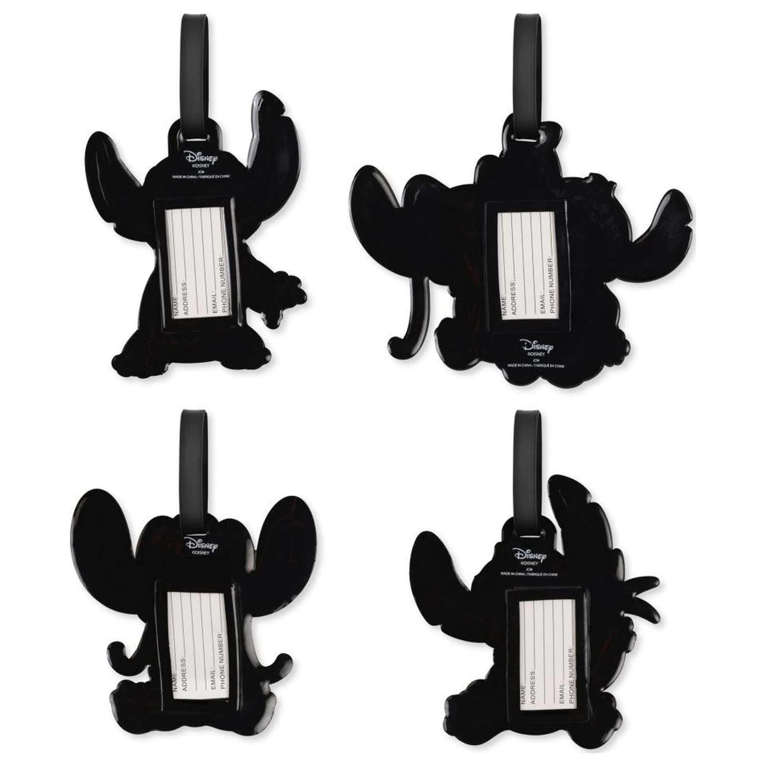 Sada menoviek na batožinu Stitch & Angel, 4 ks. produktová fotografia