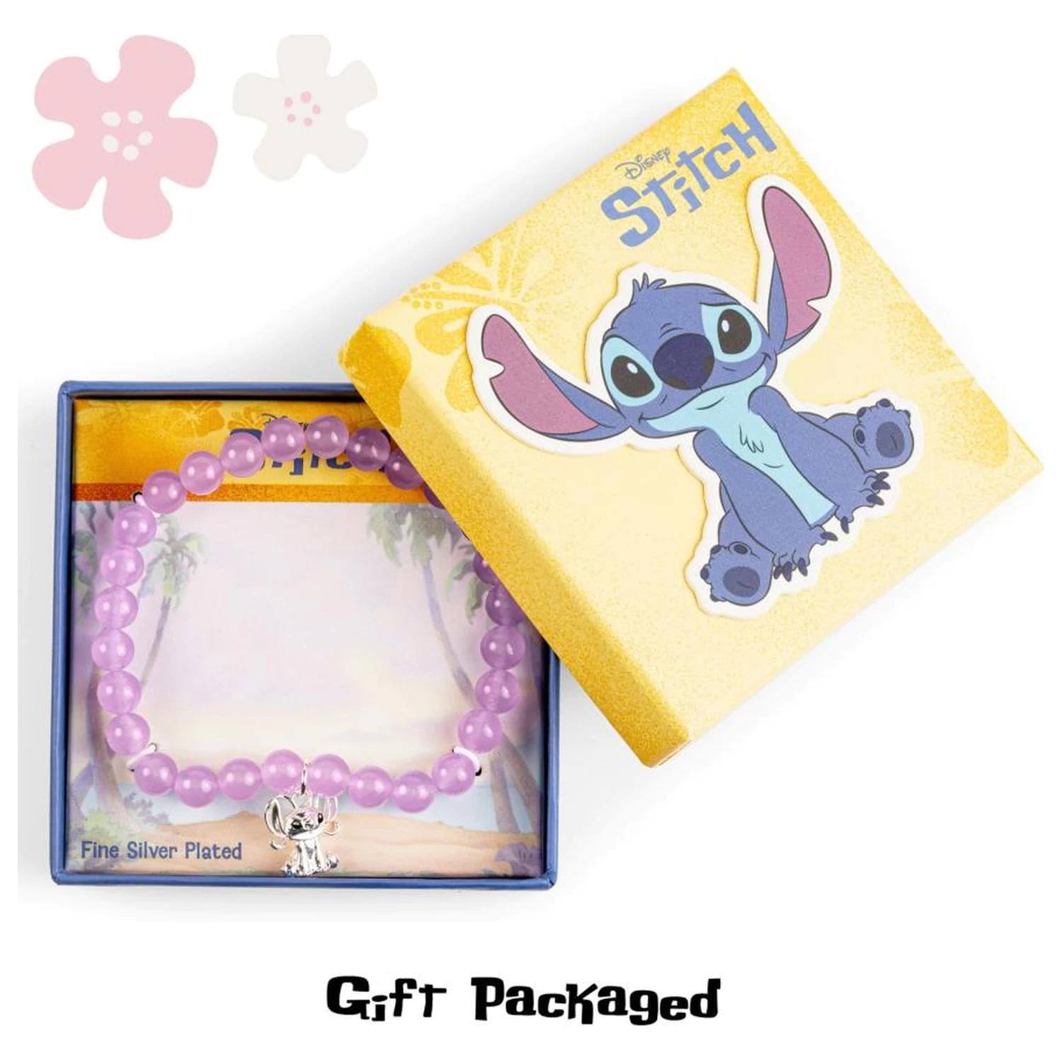 Stitch Angel Beads Náramok + prívesok pokovovaná mosadz produktová fotografia