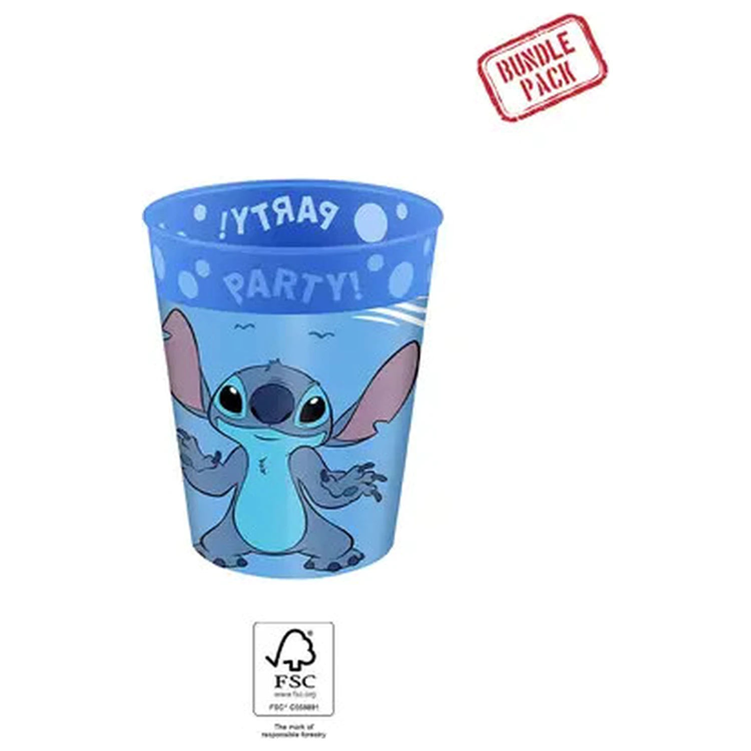 Stitch Angel mikro prémiová súprava 4 plastových pohárov, 250 ml produktová fotografia